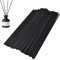 Duftstäbchen 100 Stück Natural Rattan Reed Sticks Holzstäbchen Rattanstäbchen Bambusstäbchen Rattan Reed Diffuser Sticks Diffusor für Raumduft Zuhause Büro Hotel Spa, 22 x 3mm (Schwarz)
