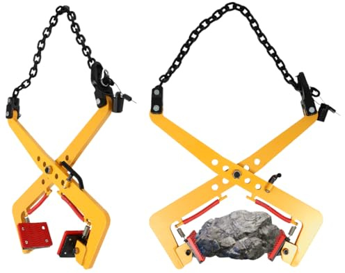 Pinza per cordolo, pinza per sollevamento marciapiede, supporto per marciapiede, 350 kg, dispositivo di sollevamento verticale per cordoli, telaio ascensore, morsetto di sollevamento