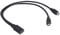 Chenxi Studio Fast Speed Type C Female To Double Type C Male Fast Charging Splitter Cable 5V3A For Multiple Devices