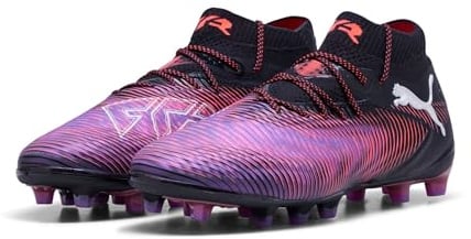 PUMA Future 8 Ultimate AG Fussballschuhe - 108189, Farbe:schwarz/rot, Herren Schuhe:47