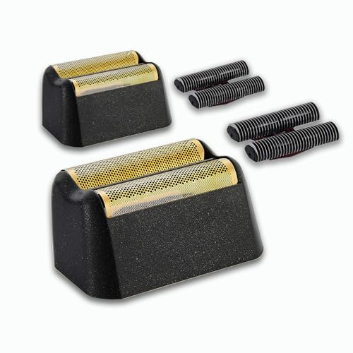 Pack de 2 stratifiés de rechange et barre de coupe professionnel 5 Série finale finale d'étoiles compatibles avec Wahl Shaver Fail 7031-100, 7043-100 Super Close Raser (7043-2pz) Pièces de rechange)