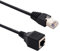 Ethernet Extension Cable Cat6 LAN Cable Extender RJ45 Cord Male To Female Connector