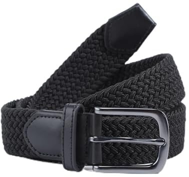 OAKLOVE Elastischer Gürtel Herren & Damen, Flechtgürtel ohne Löcher 35mm | Stufenlos verstellbar. Zinklegierung – leicht & stabil. Formstabil – kein Ausleiern. Für dauerhaften Tragekomfort