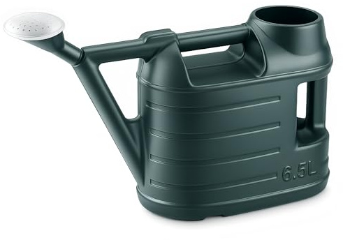 FERRIS 6.5L Watering Can with Sprinkler Rose Head – Large Lightweight Garden Watering Can with Dual Handles for Indoor & Outdoor Plants, Plastic Watering Can for House Plants, Garden & Greenhouse