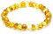 ilikeamber.com Armband, Damen, Herren, Bernsteinarmband, Barocke Perlen, Zitrone, aus echtem Bernstein