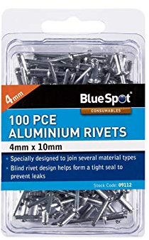 Blue Spot 09112 4 x 100 Piece Rivets