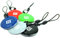 5 Stück NFC Schlüsselanhänger NTAG216 für Indoor und Outdoor, aus PVC und Epoxy, wasserdicht, 30 mm, bunt, 868 Byte Speicher (NDEF), NFC Anhänger, NFC Tags
