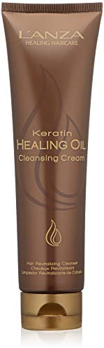 L'ANZA Keratin Healing Oil Cleansing Cream, 3.4 Fl Oz