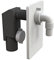 Bonomini 3400EC40B9 Sifone ad Incasso per Lavatrice o Lavastoviglie, Nero/Cromato