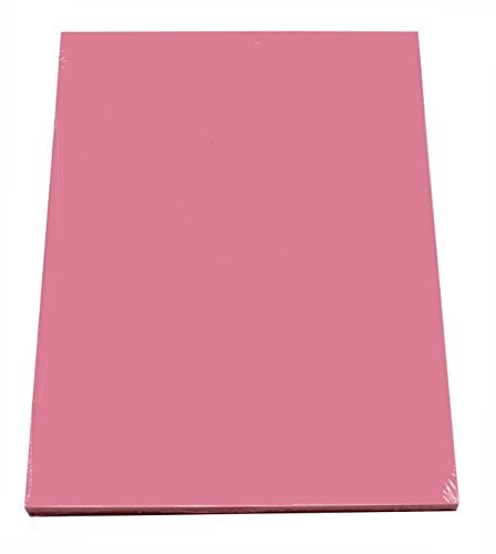 100 Blatt farbiges Druckerpapier / buntes Kopierpapier / Farbe: pastell rosa