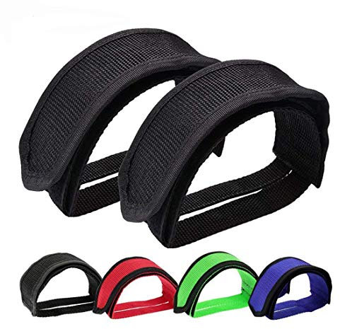 outgeek 1 Paar Bike Pedal Straps Pedal Toe Clips Straps Klebeband für Fixed Gear Bike