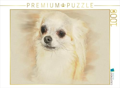 CALVENDO Puzzle EIN Motiv aus dem Kalender Chihuahuas 2017 | 1000 Teile Lege-Größe 64 x 48 cm Foto-Puzzle für glückliche Stunden