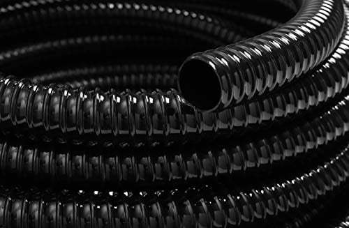 HeRo24 PVC Spiralschlauch 32 mm (1¼) – 20 m – flexibler Saug- & Förderschlauch mit Hart-PVC-Spirale – ideal für Teich, Pumpen, Filteranlagen & Bachläufe