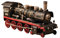nice--buy Vintage Retro 30,5 cm handgefertigtes Blechmodell Eisenbahn Zug Dampflokomotive Antik Dekoration Eisen Fahrzeug Modell