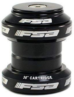 FSA Orbit MX 1-1/8 Zoll Gewindelose MTB Road Headset mit Top Cap, schwarz, NO.20, XTE1504