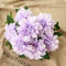10 Köpfe Dahlie Gefälschte Blumen Künstliche Dahlie Blumen Kunstblumen für Zuhause Hochzeit Party Bürobedarf (Lila)