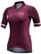 Santic Radtrikot Damen Kurzarm Fahrradtrikot Damen Fahrradshirt Radshirt Kurzarm Sommer mit Taschen Violett EU M