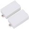 2-teilige Humbucker-Tonabnehmerabdeckungen, robuste Gitarren-Tonabnehmerabdeckungen Versiegelte Ersatzteile f¨¹r E-Gitarren(Wei?)Electric guitar accessories