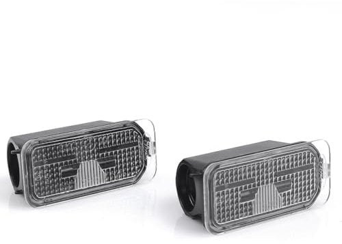 ROBUST 2 Pcs Car Number Plate Light Lamp Replacement without Bulb for Ford Fiesta Focus Kuga Mondeo C-Max Tourneo Custom 5105886 6M2A13550AC 6M2A-13550-AC