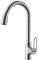 IMEX GCRH041 Belice Curved Grifo De Cocina Cromo