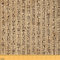 Symbole Polsterstoff Stammes Ethno Stoff Meterware Japanisches Altes ÄGypten Dekostoff Totem Wasserdichter Draussen Stoff DIY Kunst Polster und Wohnakzente Braun Schwarz 920 x 150 (HxB)