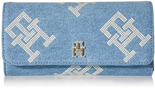 Tommy Hilfiger Iconic Tommy LRG Flap Denim, blau(Denim), Gr. OS
