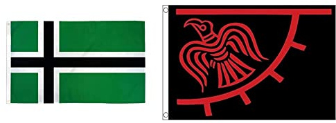 AZ FLAG Flagge VINLAND Wikinger 150x90cm - WINLAND Fahne 90 x 150 cm - flaggen Top Qualität & Flagge Gott Odin 150x90cm - Odin Fahne 90 x 150 cm - flaggen Top Qualität