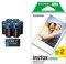 ANSMANN Piles Lithium CR2 3V (Lot de 8) – Piles Rondes pour Appareil ménager, Flash d'appareil & Fujifilm - Twin Films pour instax Mini - 86 x 54 mm - 10 Feuilles x 2 Paquets = 20 Feuilles