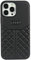 Audi Genuine Leather Hülle für iPhone 13 Pro Max 6.7 Schwarz Hard AU-TPUPCIP13PM-Q8/D1-BK