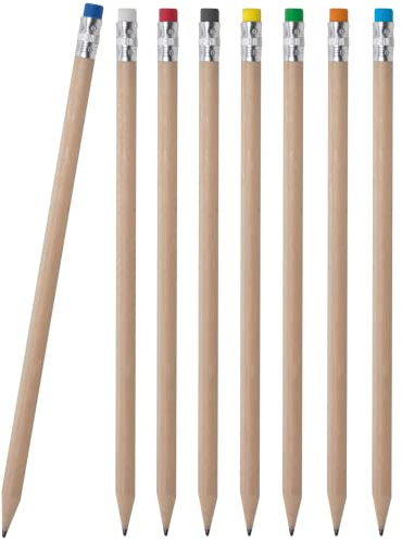 Hole Gadget ® | Matite Personalizzate per Eventi, Matrimoni, Compleanni, Battesimo, Nascita, Fiere o Promozionali come Gadget Aziendali Personalizzati per Omaggio ai Clienti a Scopo Promozionale (200)