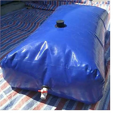 Water Storage Bladder Large Water Bladder, Camping Water Tank, Portable Water Bladder, Long Term Water Storage Containers, Rain Water Storage Containers, For Building Construction Gardening Farm (Col
