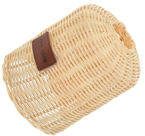 BESPORTBLE Camping Hiking Gas Tank Protector Tank Storage Pouch Rattan Gas Canister Cover
