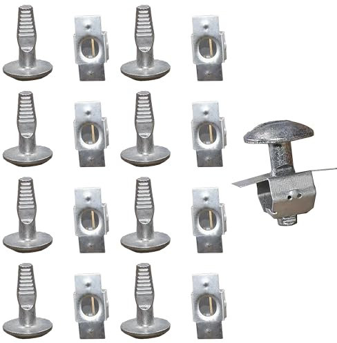 Ensemble de 10 Clips de Protection en Alliage d'Aluminium pour Sous-Plateau Moteur, Vis de Fixation de Capot, Rechangement Vis Compatible avec Peugeot Citroën 206 207 406 407 806 807