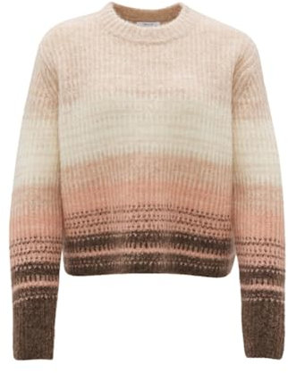 OPUS Damen Pullover | Strickpullover PRADETA Boxy Fit mit Alpaka Mellow Rose, 42