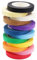 12 Rollos Cinta Adhesiva Colores, 10mm x 13m Cinta de Carrocero, Masking Tape, Cinta Adhesiva de Colores para Manualidades, Cinta Enmascarar para Pintura, Álbumes de Recortes, Decoración de Diarios