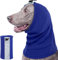 Snood Chien, Cache Cou Chien Cache Oreilles pour Chien Tonnerre Protection Auditive pour Chien Cacheoreilles pour Chien Cache Cou et Oreilles Protection Contre Le Bruit pour Chiens(Bleu, L)