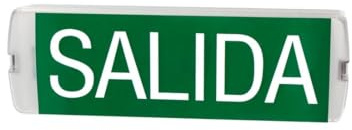 PRENDELUZ Aufkleber für Notbeleuchtungen, Format 200 x 75 mm, ideal für Ausgänge und Sicherheit an öffentlichen Orten.