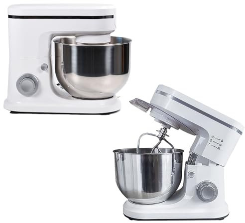 TDSYOCG Electric Kitchen Mixer,Stand Mixer With 6L/8L Stainless Steel Bowl And Splash Guard,1500w Household Food Processors With 6 Speeds,For Restaurant, Cake Shop