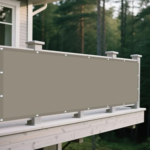 Vele Ombreggianti Rettangolari 610 x 780 cm Protezione Raggi UV Rettangolo Telo Ombra Impermeabile Quadrata Anti-Ultravioletti per Esterno, Giardino e Terrazza, Piscina, Cachi