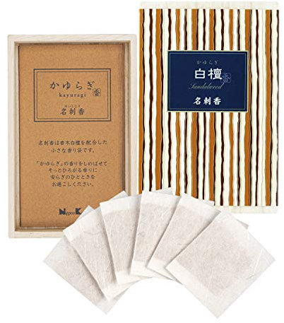 Tierra Zen 38465 Kayuragi Beutel, Parfümiert, Sandelholz, 9 x 5 x 1 cm