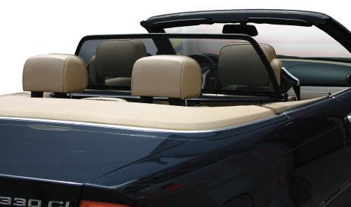 Windschott Weyer Basic Line kompatibel mit BMW 3er E46 2000-2007, Schwarz