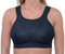 Womens High Impact Sports Bra Non Wired Plus Size Sports Bra Large Bosom Bra 36 G Black