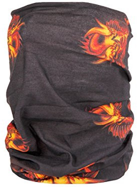 Alsino Multifunktionstuch Atmungsaktiv, Vielseitig & Leicht - Stirnband, Schal, Mütze, Gesichtsmaske - Ideal für Outdoor, Sport, Wandern, Radfahren, UV-Schutz, Variante wählen:MF-152 Drachen