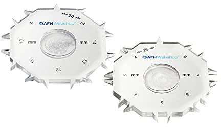 Zweipunkt Diskriminator DUO | Touch Test | Greulich-Stern | aus hochwertigen und langlebigen Acryl
