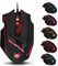 zelotes Gaming Mouse with Fire Button,9200 DPI,8 Programmable Buttons,8 Weight Blocks,Multi-Modes Backlit,Ergonomic Design,USB Wired Optical Mouse for Laptop,PC,Mac,Black