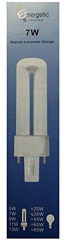 Energetic Lighting YDN7 U-lampadina G23 7W 350LM L = 137 millimetri - Risparmio energetico - lunga