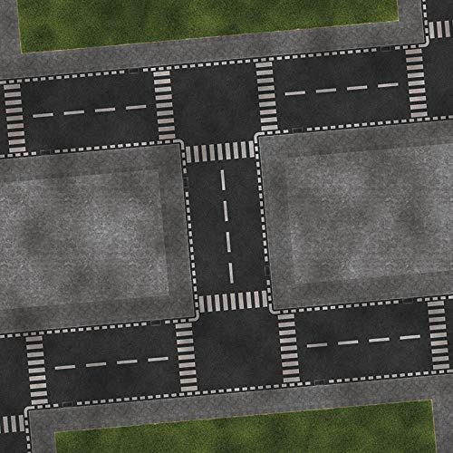 Urban H 3x3ft Gaming mat for miniature games PlayMat