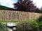 Gartenwelt Riegelsberger Premium Staketenzaun aus Kastanie Rollzaun Lattenabstand 2-3 cm Zaunlänge 5 m Höhe 175 cm inkl. Pfosten & Krampen