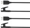 VFAN - Cavo di ricarica per Garmin Forerunner 235/35/230/735XT/630/645 Musica/Approach G10 S20/Vivomove HR Watch Charger Clip di sincronizzazione dati