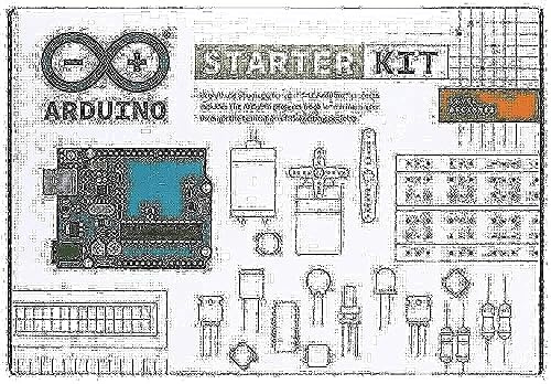 Arduino Starter Kit. Kit de principiante de Arduino en inglés